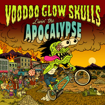(image for) Voodoo Glow Skulls - Livin in the Apocalypse LP (Color Vinyl)