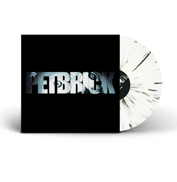 (image for) Petbrick - Self Titled LP (White w/ Black)