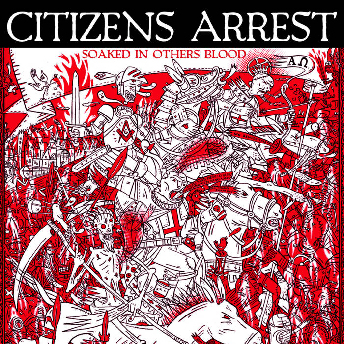 (image for) Citizens Arrest - Soaked in Others Blood 7 inch