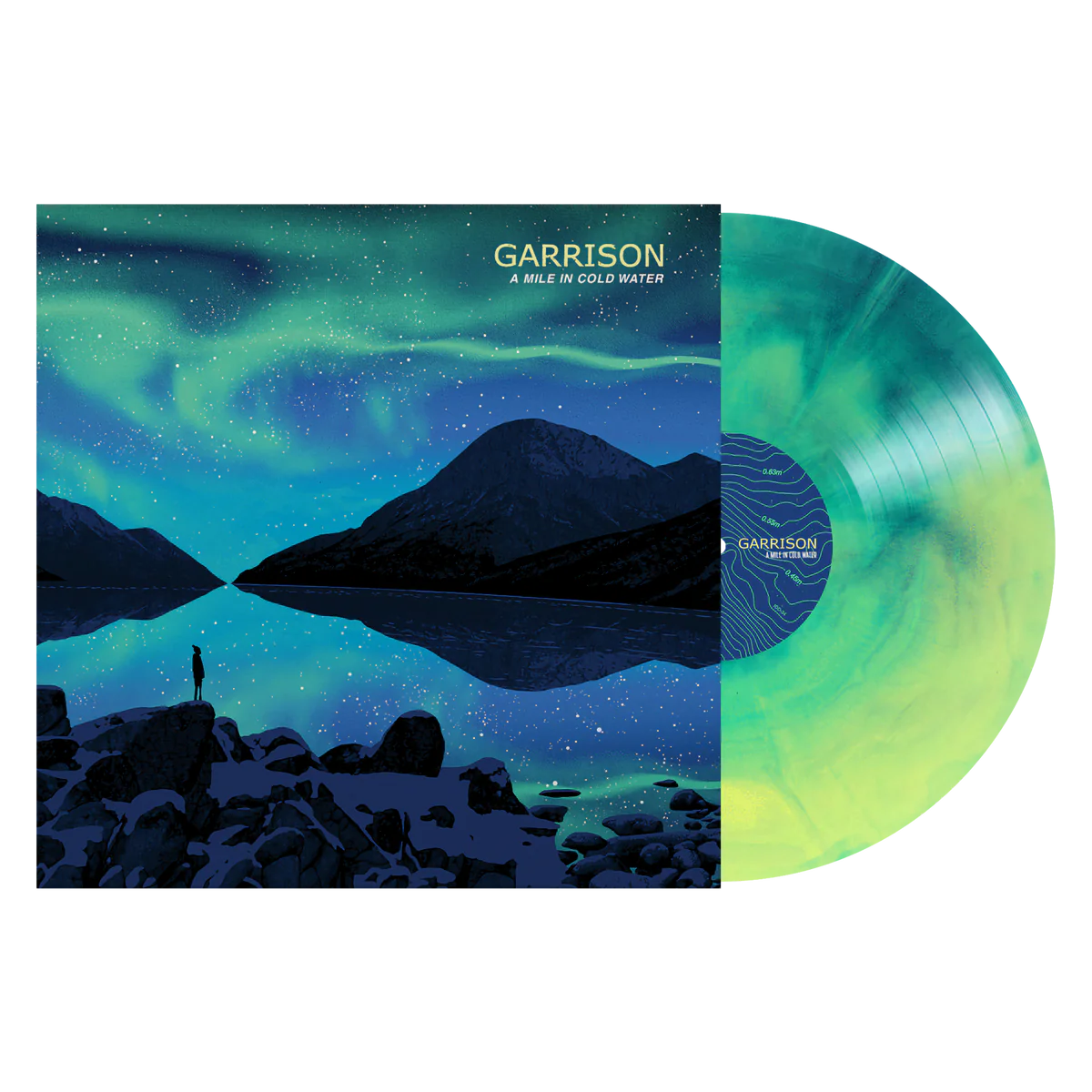 (image for) Garrison - A Mile in Cold Water LP (Color Vinyl)