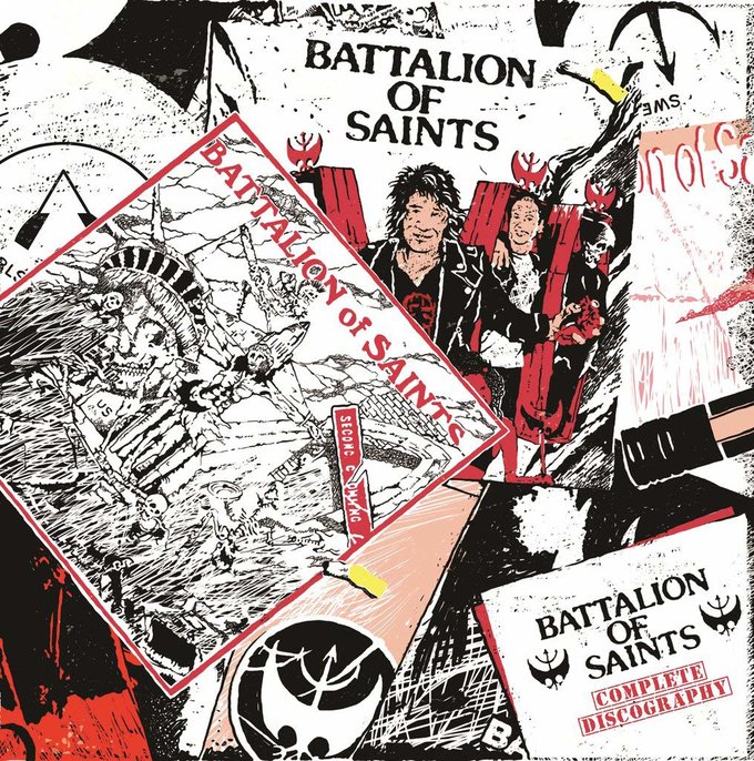 (image for) Battalion of Saints - Complete Discography 3xLP (Color Vinyl)