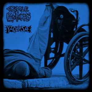 (image for) Cripple Bastards / Yacopsae - Split 5 inch (Glow Vinyl)