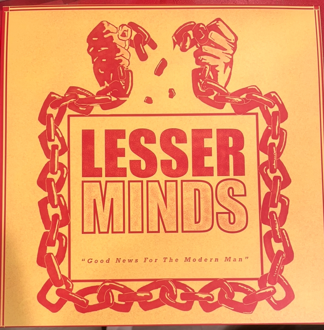 (image for) LESSER MINDS - Good news for the Modern man LP (Limited 1st Press))