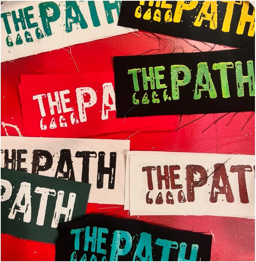 (image for) THE PATH - Logo PATCH (Random Color)