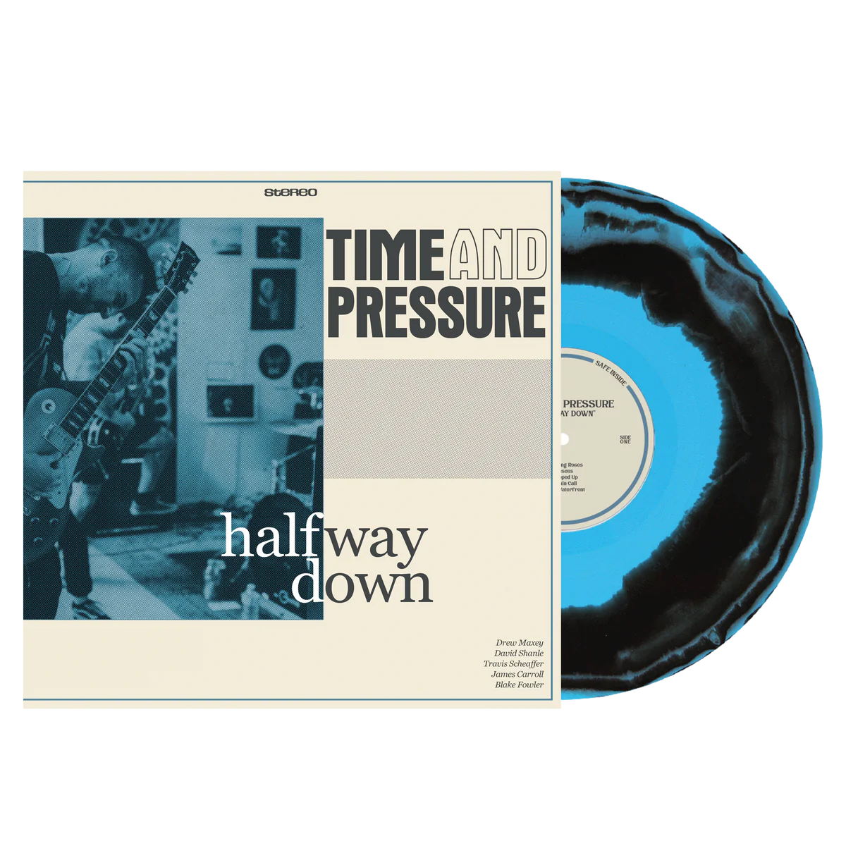 (image for) Time and Pressure - Halfway Down LP (Color Vinyl)